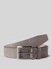 Lloyd Men's Belts Leren ceintuur met doornsluiting Lichtgrijs