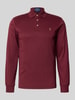 Polo Ralph Lauren Slim fit poloshirt in logostitching Bordeaux