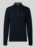 bugatti Bluza ze stójką model ‘Selanik’ Granatowy
