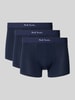 PAUL SMITH Trunks mit elastischem Logo-Bund im 3er-Pack Marine