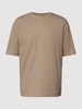 Gant Regular Fit T-Shirt mit Logo-Stitching Taupe