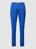 Brax Slim fit stoffen broek met persplooien, model 'STYLE.MARON' Blauw