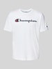 CHAMPION T-shirt met labelprint Wit