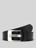 Tom Tailor Ledergürtel in unifarbenem Design Modell 'LAUREL' Black
