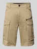 G-Star RAW Bermudy z kieszeniami z patką model 'ROVIC ZIP' Beżowy