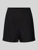 Vero Moda High Waist Shorts in unifarbenem Design Black