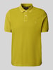 Marc O'Polo Regular Fit Poloshirt aus reiner Baumwolle Senf