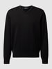 MAERZ Muenchen Pullover aus Schurwolle  Black