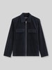 Marc O'Polo Regular Fit Hemdjacke aus reiner Baumwolle Marine