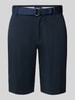 Christian Berg Men Bermudas mit französischen Eingrifftaschen Marine