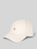 Tommy Hilfiger Basecap aus reinem Leinen mit Logo-Applikation Sand