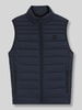 BOSS Orange Slim fit bodywarmer met labelpatch, model 'ODENO2' Zwart