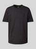 BOSS Green T-Shirt mit Label-Patch Modell 'DropNeedle' Black