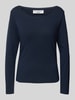 Marc O'Polo Denim Shirt met lange mouwen van biologisch katoen Marineblauw