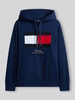 Tommy Hilfiger Hoodie mit Logo-Print Dunkelblau