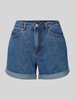 Vero Moda Relaxed fit korte jeans van katoenmix, model 'ZURI' Jeansblauw