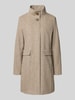 Gil Bret Mantel mit Stehkragen Beige Melange