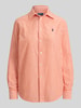 Polo Ralph Lauren Regular Fit Hemdbluse aus Baumwoll-Leinen-Mix Orange