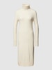 Vero Moda Sweatjurk met col Offwhite gemêleerd
