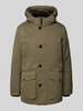 Tom Tailor Parka mit abnehmbarer Kapuze Oliv