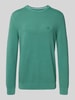 Marc O'Polo Regular fit gebreide pullover van zuiver katoen Mintgroen