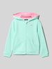 Blue Seven Sweatjacke mit Kapuze Helltuerkis
