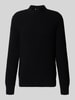 G-Star Raw Wollen pullover met structuurmotief, model 'Chunky' Zwart