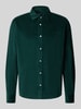 MCNEAL Regular Fit Freizeithemd mit Label-Stitching Neon Gruen