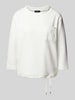 monari Sweatshirt mit 3/4-Arm Offwhite