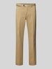 Hiltl Regular Fit Stoffhose mit Leistentasche Modell 'PEAKER' Sand