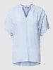 Montego Bluse mit Streifenmuster Hellblau