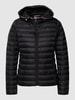 Tommy Hilfiger Daunenjacke in Stepp-Optik mit Kapuze Black