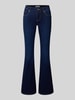 Only Bootcut Jeans aus Baumwoll-Mix Modell 'REESE' Jeansblau