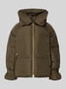 WITHBLACK Gewatteerd jack met capuchon Kaki
