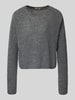 DRYKORN Gebreide pullover van alpacamix model 'MENY' Donkergrijs