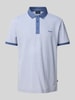 JOOP! Collection Poloshirt mit Label-Stitching Hellblau