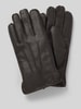 Akaroa Handschuhe mit Lammfell Modell 'BEN' Dunkelbraun