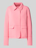 WHITE LABEL Blazer mit Pattentaschen Pink