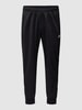 Nike PLUS SIZE Trainingshose mit Logo-Streifen Schwarz