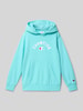 CHAMPION Oversized hoodie met capuchon Lichtturquoise