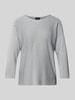 s.Oliver BLACK LABEL Relaxed Fit Pullover aus Viskose-Mix Silber