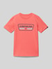 Quiksilver T-Shirt mit Rundhalsausschnitt Modell 'RANGE LIFE' Koralle