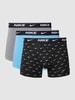 Nike Trunks mit elastischem Logo-Bund Hellblau