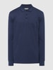 bugatti Poloshirt aus Piqué Blau