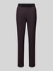 Raphaela By Brax Slim Fit Stoffhose mit Bügelfalten Modell 'Lillyth' Bordeaux