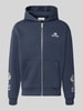 REVIEW Relaxed Fit Sweatjacke mit Kapuze Marine