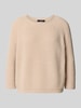 Weekend Max Mara Regular Fit Strickpullover mit Woll-Anteil Modell 'XENO' Beige