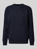 Tommy Hilfiger Sweatshirt mit Logo-Stitching Marine