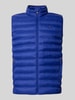 Tommy Hilfiger Regular fit bodywarmer met logostitching Koningsblauw
