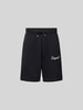 Dsquared2 Sweatshorts aus reiner Baumwolle Black